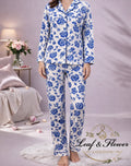 Ladies Pj Pyjama Set Woman Night Wear PJ Set Loungewear Nightwear Top Bottom