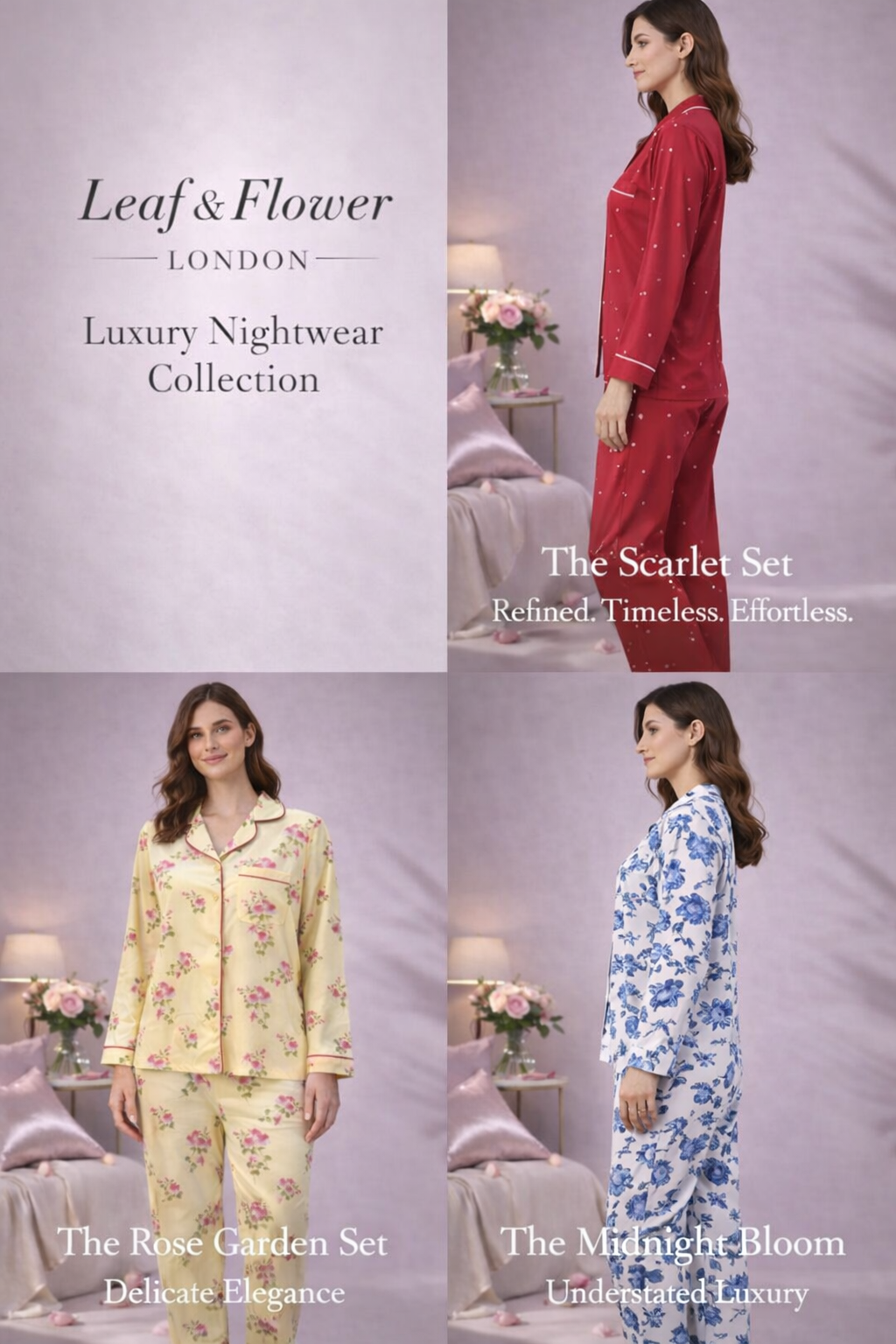 Ladies Pj Pyjama Set Woman Night Wear PJ Set Loungewear Nightwear Top Bottom