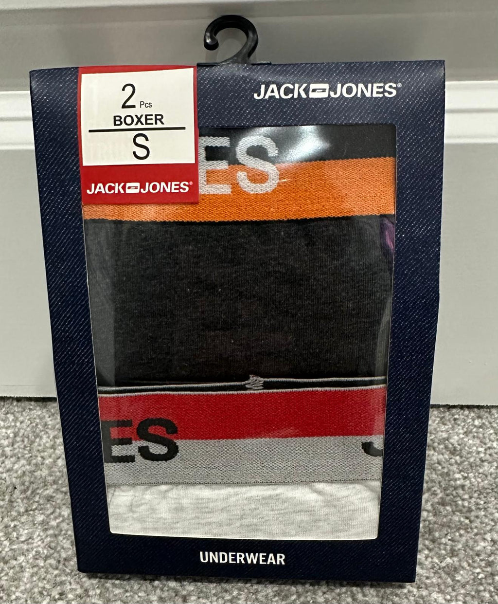 Mens Multipack  2 Pack  Jack&Jones Designer Boxer Shorts Boxers Underwear Trunks